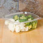 Hinged Deli Container APET 32 OZ Clear